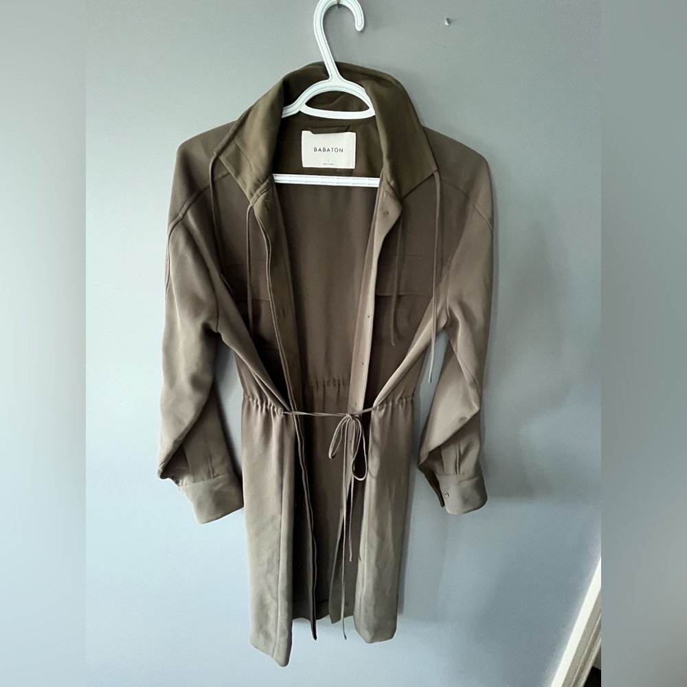 Babaton Olive Utility dress